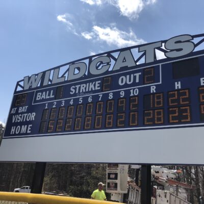 Scoreboard Wildcats by Time Technologies