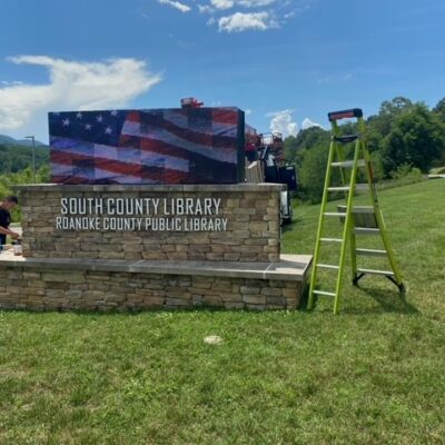 LED-Sign-Roanoke-Co-South-Library