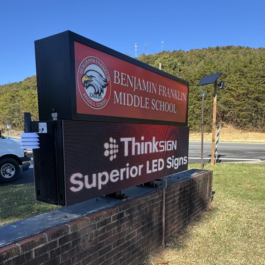 Benjamin-Franklin-Middle-School-Sign-LED