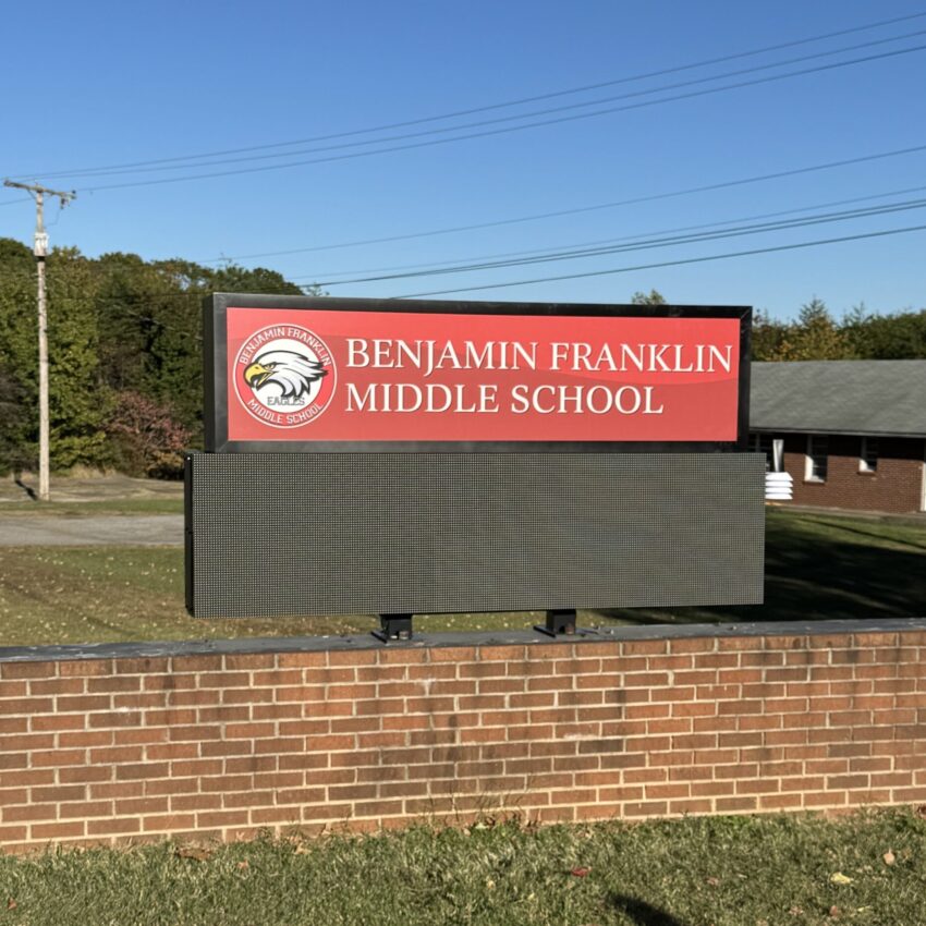 Benjamin-Franklin-Middle-School-Sign