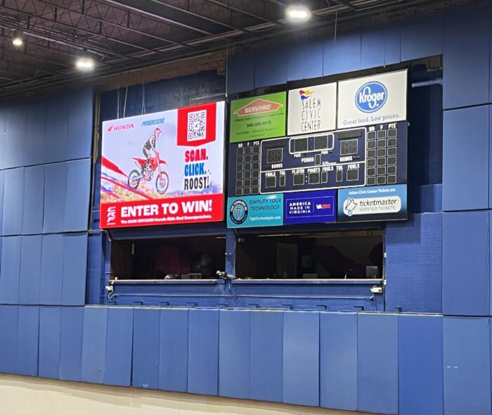 Salem Civic Center Video Board