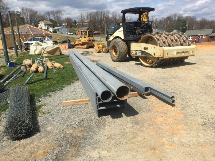 All steel delivered primed and ready to be installed.