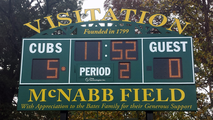 Georgetown Visitation High School Fair-Play Scoreboard